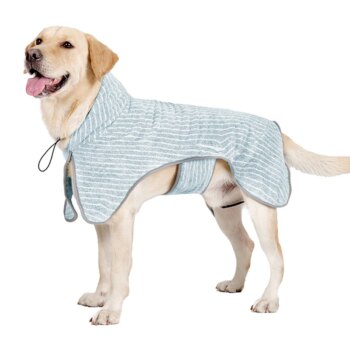 Dog Bathrobe & Towel